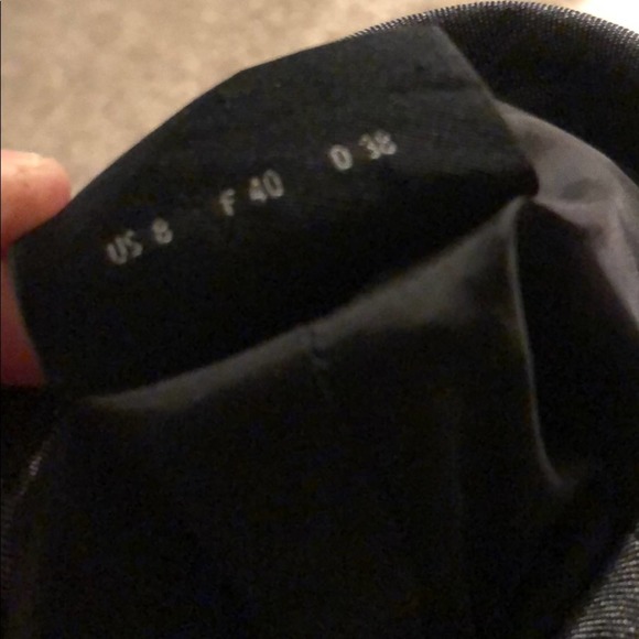 Akris Linen Cashmere Silk Gray Work Blazer Jacket - Picture 9 of 10